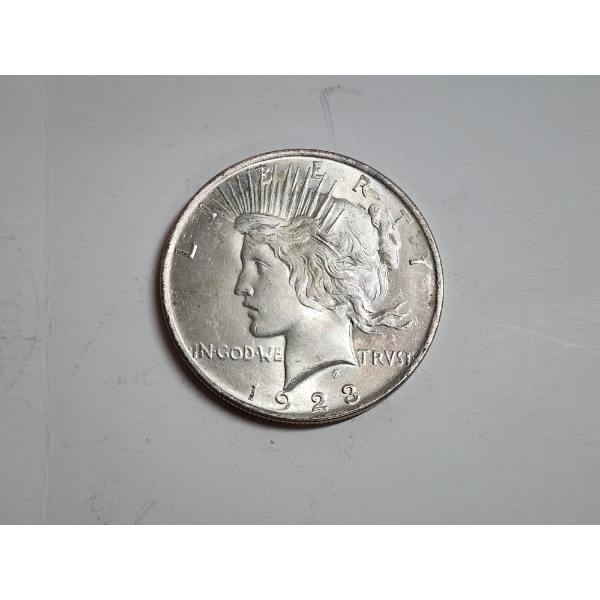 1923 Silver Peace Dollar - Beautiful Coin!