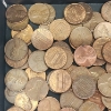 Image 2 : Approx. $1.50 Face Value of Unsearched Assorted Years Lincoln Memorial Cents 