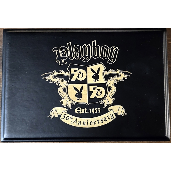Playboy 50th Anniversary Zippo Lighter - Unused - In Original