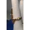 Image 3 : (2) 14K Gold Rings - Heavy Vintage Figural Hand Ring & Simple Band - Total Weight: 11.1g