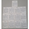 Image 5 : (13) 1986 McDonald's Play & Win NFL Cleveland Browns Football Trading Cards
