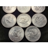 Image 5 : Eight Assorted Eisenhower Dollars Including Bicentennials!