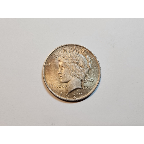 1923 Silver Peace Dollar