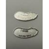 Image 1 : 2 - Eggplant 1 Gram .999 Fine Silver Bars - Limited Edition - Mint Condition
