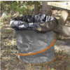 Image 2 : Brand New - UST Pack a Long 30 Gal Trash Can with Collapsible, Pop-Up Design, Zippered Top