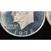 Image 2 : 1972-S & 1974-S Eisenhower 40% Silver Dollars - Face Value: $2.00
