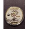 Image 3 : United States Marine Corps 250th Year Anniversary Challenge Coin - Mint Condition - Limited Edition	