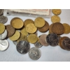 Image 4 : Assortment of Foreign France Coins & Guidance Conversion Chart
