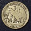 Image 3 : HTF 1916 P  Walking Liberty Half dollar (50c) - Circulated see Pics