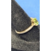 Image 4 : 10K Peridot Ring - Size 7 & 10K Gold Peridot Pendant- Weight: 2.3g
