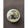 Image 1 : Vintage West Virginia Mountaineers Football One Inch Shooter Marble - Mint Condition