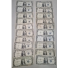 Image 1 : Lot Of (20) Assorted Series United States $1 Silver Certificates - Face Value: $20.00