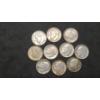 Image 1 : Assorted Years/Mint Marks 90% Silver Roosevelt Dimes - Face Value: $1.00