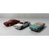 Image 2 : Lot of 3 Vintage Diecast Collectible Model Cars Including a Teal 1965 Mustang Convertible