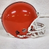 Image 5 : HAND SIGNED Ozzie Newsome 1999 Hall Of Fame Football Player MINI Sized Cleveland Browns Helmet