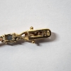 Image 5 : Nice Lot of Sterling Silver Jewelry: Gold-Tone Bracelet, Chain Necklace, Ring, Pin TW: 23.0g