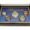 Image 2 : 1964 A Year To Remember Coin Collection Display - $0.85 Face Value in 90% Silver 