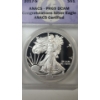 Image 2 : ANACS CERTIFIED 2017-S PR 69 DCAM 1 Troy Ounce .999 Fine Silver American Eagle
