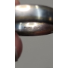 Image 6 : Men's Ring Marked 950 Platinum & 18K Gold 750 - Size 12.5 - Weight: 11.3g