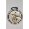 Image 7 : Silver Illinois Watch Co Size 16s 17J Open Face Pocket Watch - Working Condition - Weight: 88.2g