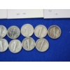 Image 17 : x26 Assorted Mint Marks 1943 Higher-Grade Silver Mercury Dimes FV: $2.60