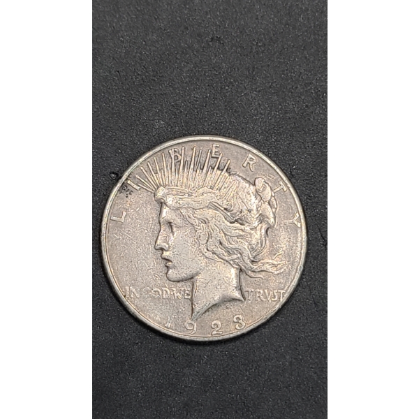 1923-S 90% Silver Peace Dollar