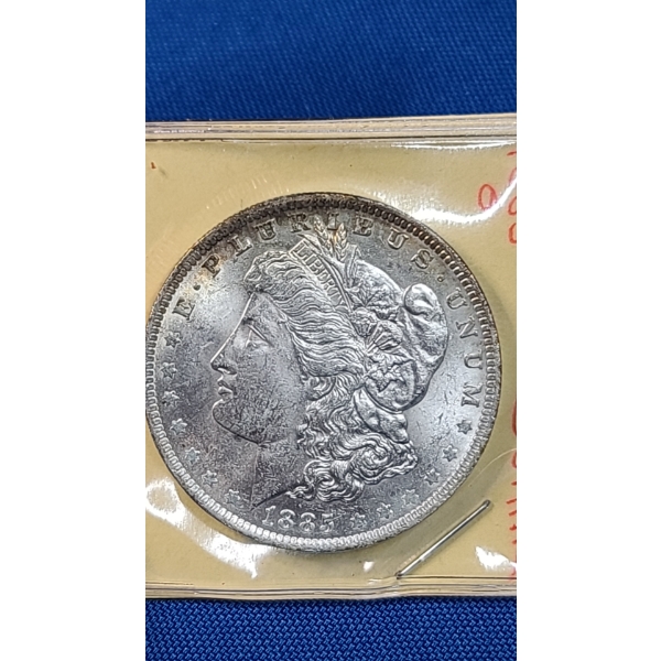 1885-O Silver Morgan Dollar - Beautiful Condition With Nice Toning on Rim! 