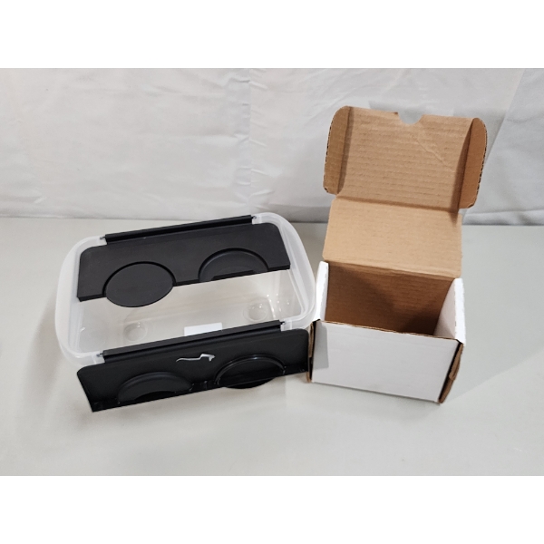 x2 Storage Boxes - Great for Trading Cards !!