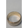 Image 5 : Women's 14K Yellow Gold Wedding Band With Starburst Designs - Size: 7.5g - Weight: 7.2g 