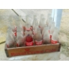 Image 3 : Vintage NEHI Bottles (23) in Wooden Royal Crown Cola 24 Slot Crate - One Bottle Full