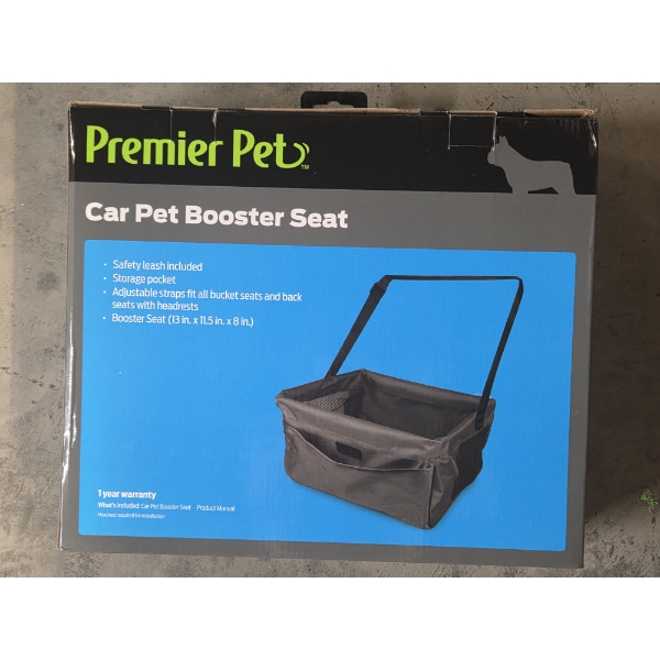 Brand New Premier Pet Car Booster Seat 13''x11.5''x8''
