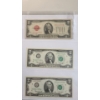 Image 3 : Assorted U.S Currency Including Series 1928 G $2 Red Seal Bank Note In Binder - Face Value: $6