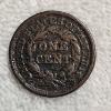 Image 3 : United States 1840's Braided Hair Large Cent One Cent Coin