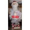 Image 1 : Neat 12" Animated Snowman Tree, Polar Express Santa, Big Snowman Plush, & Fancy Elf All Like New