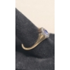 Image 3 : Women's 10K Yellow Gold Ring With Tanzanite - Size 7 - Weight: 1.5g