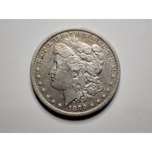 1879 United States 90% Silver Morgan Dollar ~ Philadelphia Mint Silver Coin ~ 