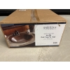 Image 4 : Seville Oval Drop-In Sink - Real Copper Sinkology - with 4" faucet holes - Sealed Package