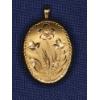 Image 1 : Gold-Filled Locket (1", 4.5g)
