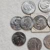 Image 2 : Collection of 11 United States Eisenhower "Ike" Dollar Coins FV: $11.00