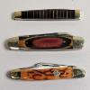 Image 1 : Three Distinct Traditional Folding Pocket Knives - Great for Collectors or Daily Use!!!