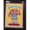 Image 1 : Rare 1985 Topps Double Heather Garbage Pail Kids #49A Trading Card - Mint Condition