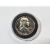 Image 1 : 1961 Franklin Half Dollar - 90% Silver - Proof-Like Coin - in Capsule 