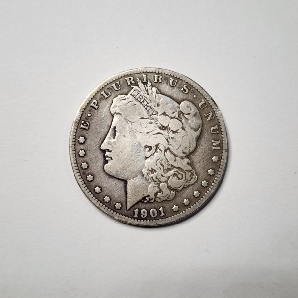 United States 1901-O Morgan 90% Silver Dollar