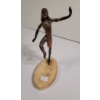 Image 1 : Vintage Brass Egyptian Dancer Sculpture
