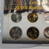 Image 2 : Complete 2005 Buffalo Coin Set: 4 Nickels & 4 Kansas State Quarter: Gold-Plated, Hologram, Colorized