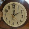 Image 3 : Vintage Motorized Mantle Clock - Electrified As Is