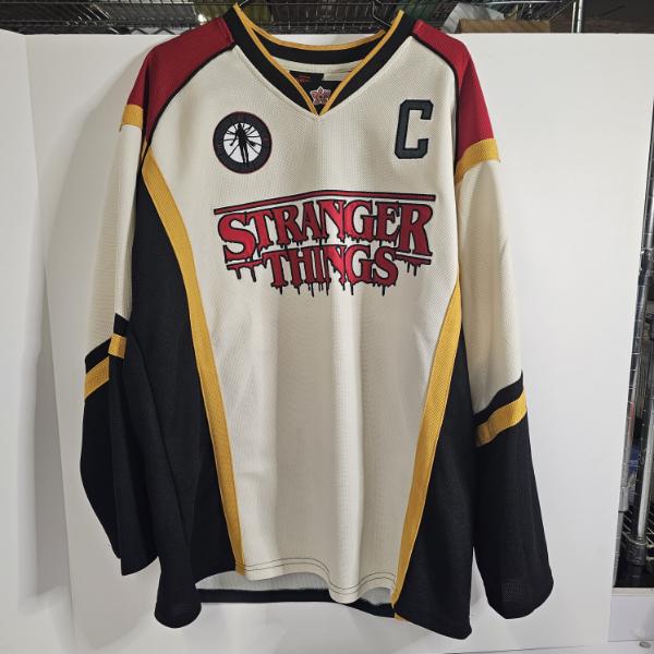 Netflix Stranger Things Eleven 11 Logo Hockey Jersey BoxLunch Exclusive - Size Large