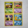 Image 1 : Four Assorted 1ST EDITION Non Holo Neo Era Vintage Pokemon Trading Card ~ ALL MINT! 
