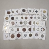 Image 2 : Large Lot of over 60 Assorted World Coins: Australia Argentina, Aruba, Algeria, & More!! 