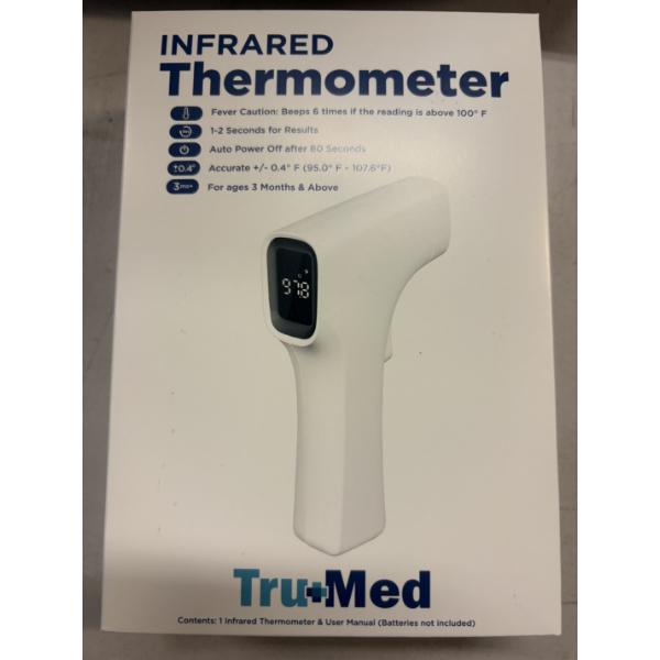 Brand New - TruMed Infrared Thermometer - Batteries Not Included